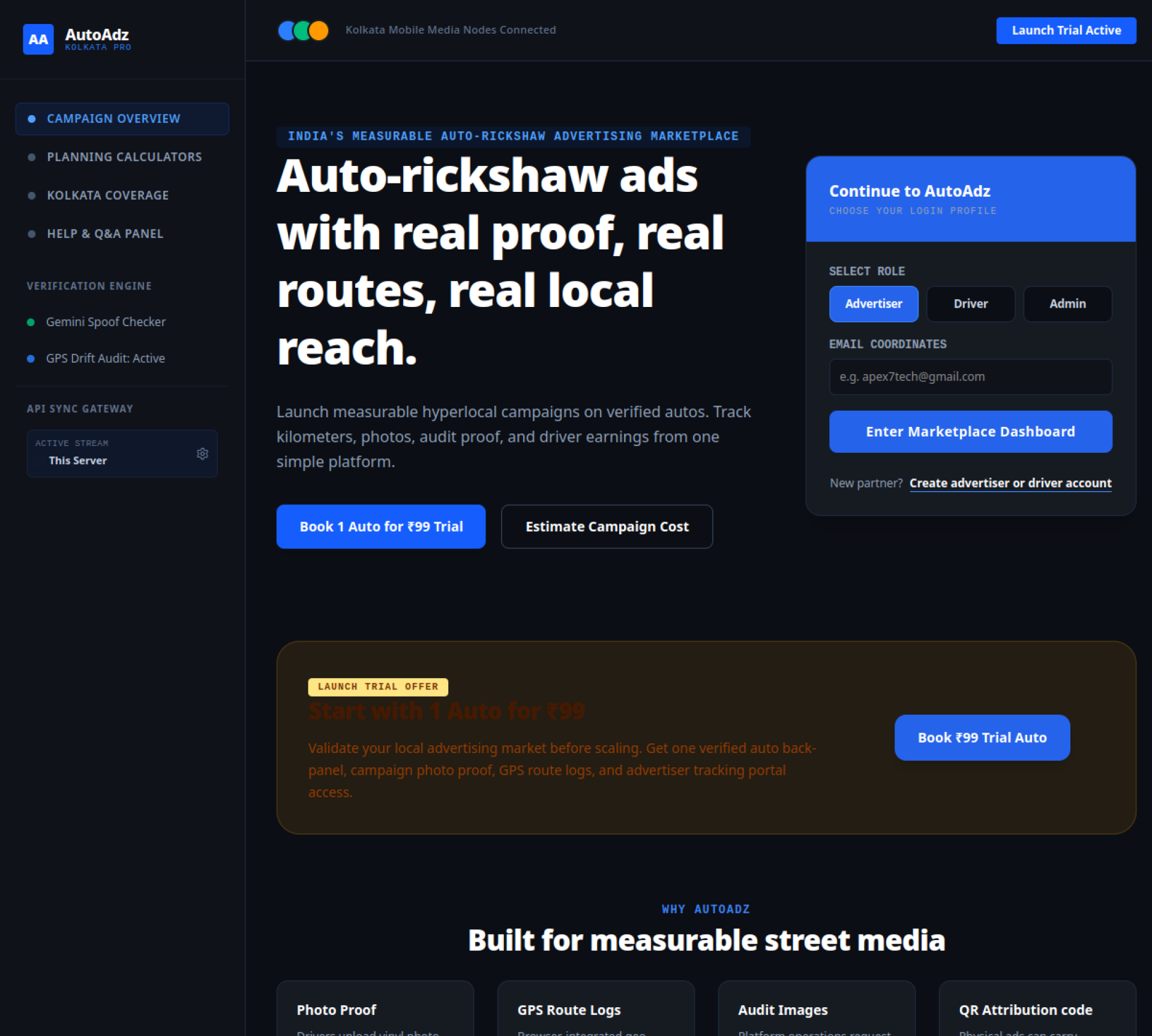 Screenshot of My Google AI Studio App