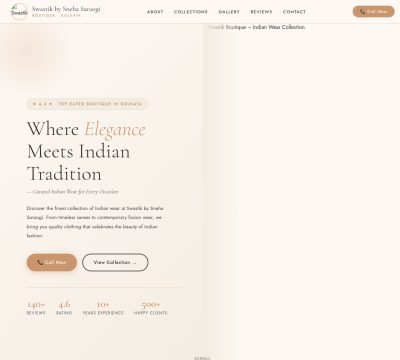 Screenshot of Swastik by Sneha Saraogi