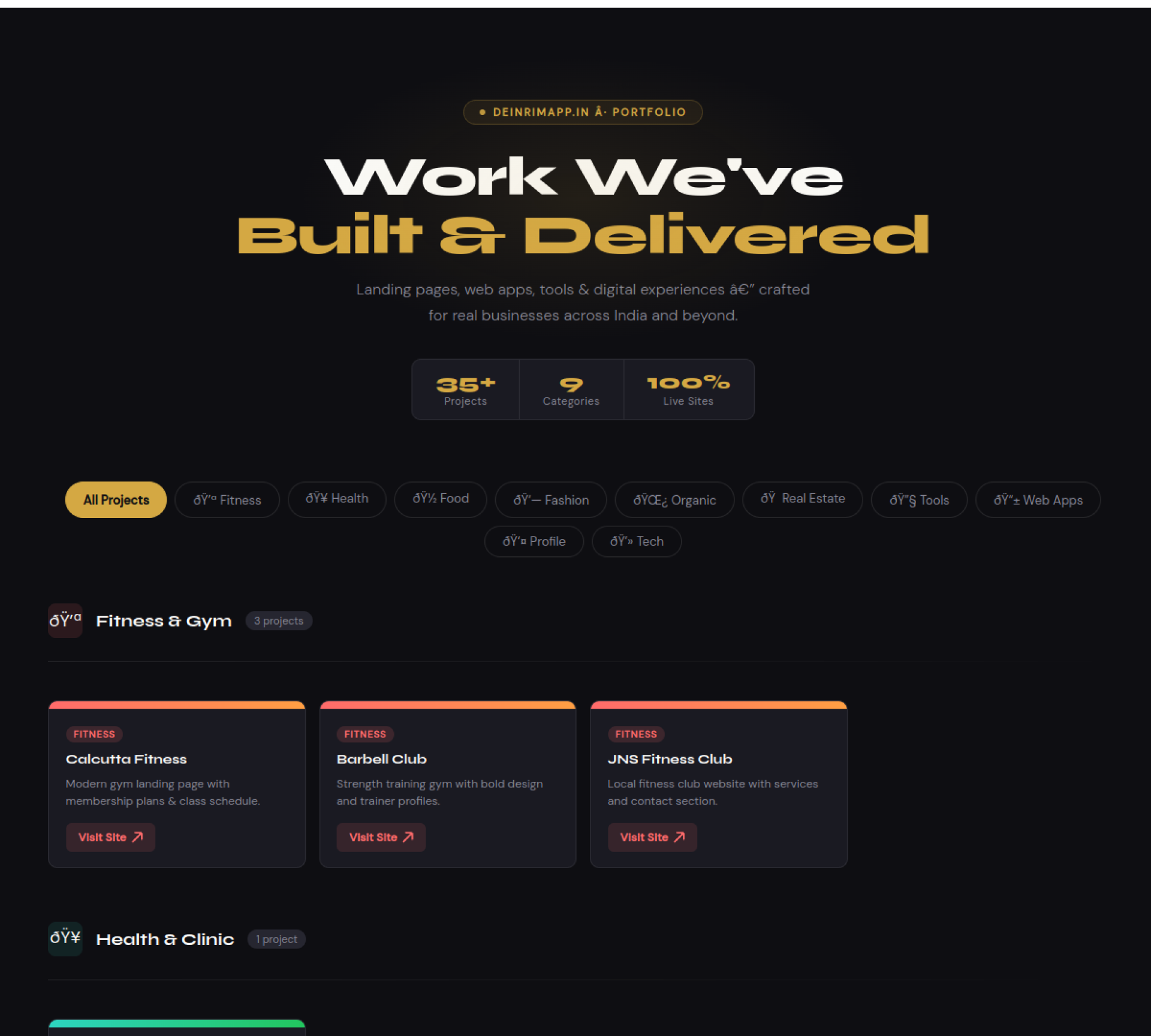 Screenshot of Deinrimapp