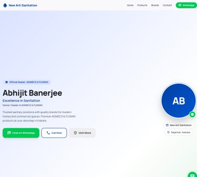 Screenshot of New Arti Sanitation