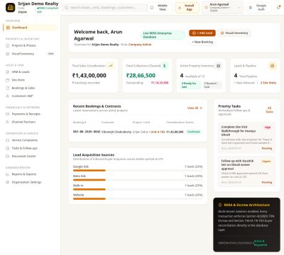 Screenshot of AuraEstate
